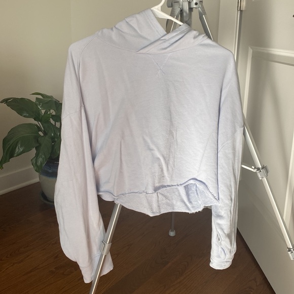Maddie Ziegler x Fabletics light blue hoodie size xsmall - Picture 3 of 4